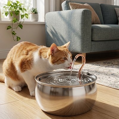 Fontaine à eau chat | Fontalys™ - Univers Chat Nature
