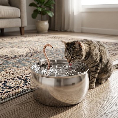 Fontaine à eau chat | Fontalys™ - Univers Chat Nature