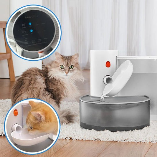 fontaine a eau silencieuse pour chat felifresh rideaux chat