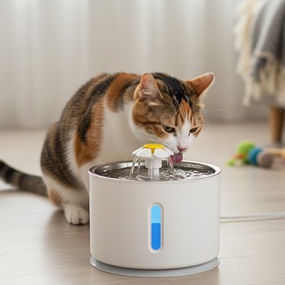 Fontaine eau Chat | Hydrolynx™ - Univers Chat Nature