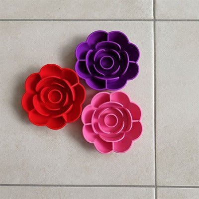 Gamelle Anti - Glouton pour Chat FeedSmart™ tois pièces sur le plancher - Univers Chat Nature
