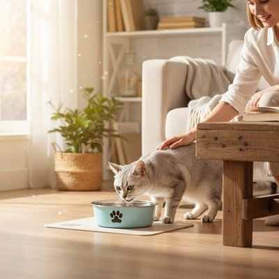 Gamelle chat | Design Pratique™ - Univers Chat Nature