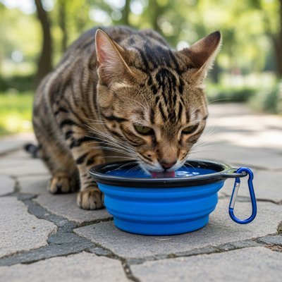 Gamelle pour chat ergonomique antidérapante | BolMirage™ - Univers Chat Nature