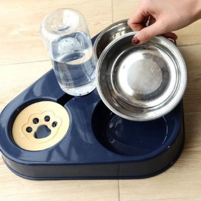 Gamelle pour chat inclinée anti - reflux | MiraGam™ - Univers Chat Nature