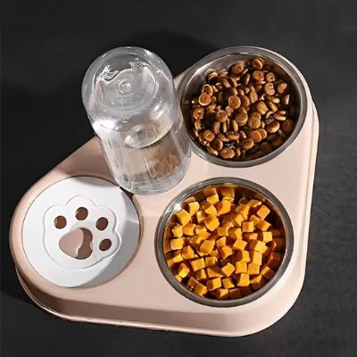 Gamelle pour chat inclinée anti - reflux | MiraGam™ - Univers Chat Nature