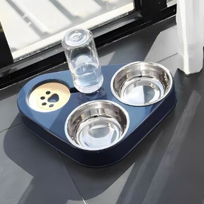 Gamelle pour chat inclinée anti - reflux | MiraGam™ - Univers Chat Nature
