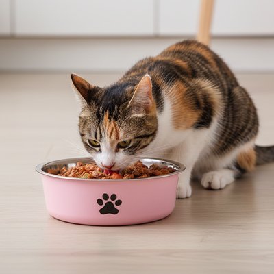 Gamelles chat Design| Ergonomique - Grip™ - Univers Chat Nature