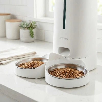 Distributeur automatique de croquettes chat | ConnectFeed™ - Univers Chat Nature