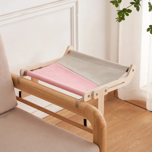 Hamac Chat - CatHammock™ - Rose & Gris - Univers Chat Nature