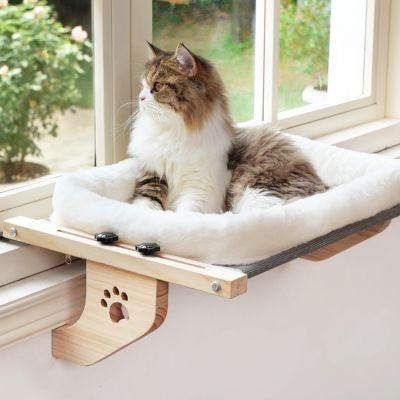 Hamac pour Chat fenetre AéroCocon™, Capacité de charge adaptée et renforcée supportant différentes tailles de félins