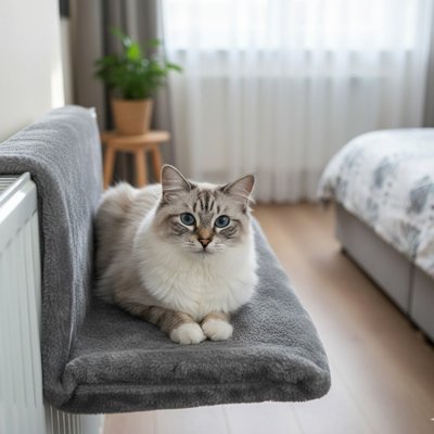 Hamac pour Chat radiateur | HamacDuvet™ - Univers Chat Nature