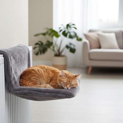Hamac pour Chat radiateur | HamacDuvet™ - Univers Chat Nature