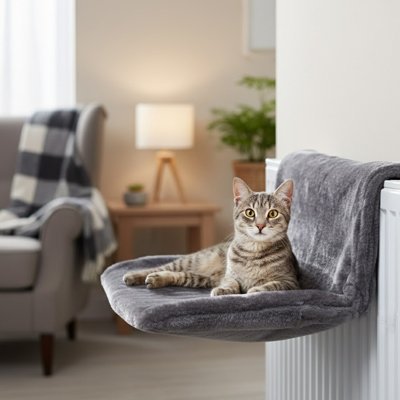 Hamac pour Chat radiateur | HamacDuvet™ - Univers Chat Nature