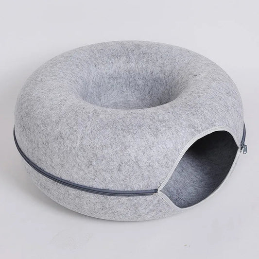 Lit pour Chat - ChatCondo™ - Gris Clair - Univers Chat Nature