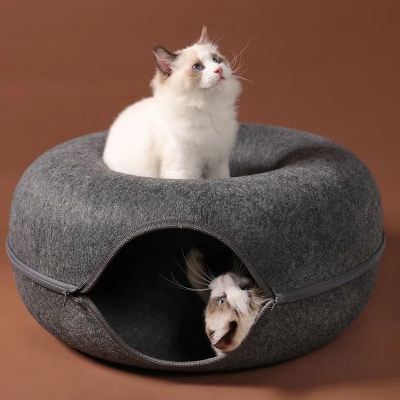 Lit pour Chat - ChatCondo™ - Gris Foncé - Univers Chat Nature