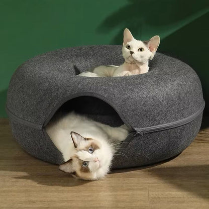 Lit pour Chat - ChatCondo™ - Gris Foncé - Univers Chat Nature