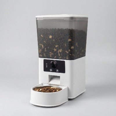 Distributeur croquette chat programmable Nourriss™ – 5L avec caméra et wifi - Univers Chat Nature