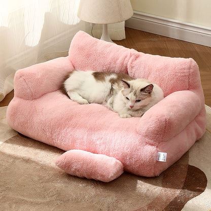 Canapé pour Chat - CatCanapéLit™ - Rose - Univers Chat Nature