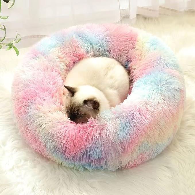 Lit pour Chat - CatLitTunnel™ - Multicolore - Univers Chat Nature
